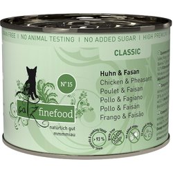 Корм для кошек Catz Finefood Classic Canned Chicken/Pheasant 200 g