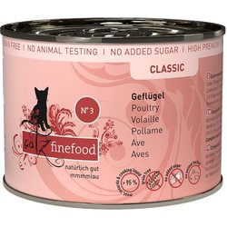 Корм для кошек Catz Finefood Classic Canned Poultry 200 g 12 pcs