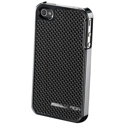 Чехлы для мобильных телефонов Cellularline MOMO Carbon for iPhone 4/4S