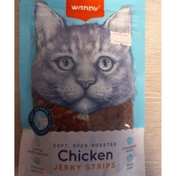 Корм для кошек Wanpy Chicken Jerky Strips 80 g