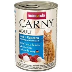 Корм для кошек Animonda Adult Carny Beef/Cod with Parsley Roots 400 g 30 pcs