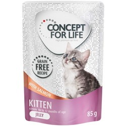 Корм для кошек Concept for Life Kitten Jelly Pouch Salmon 24 pcs