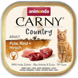 Корм для кошек Animonda Adult Carny Country Turkey/Beef/Deer 32 pcs
