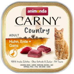 Корм для кошек Animonda Adult Carny Country Chicken/Duck/Goose 32 pcs