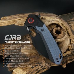 Ножи и мультитулы CJRB Caldera J1923-BBU