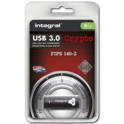 USB-флешки Integral Crypto Drive FIPS 140-2 Encrypted USB 3.0 8Gb