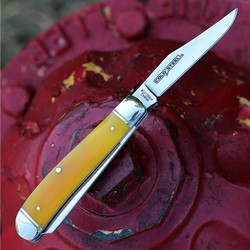 Ножи и мультитулы Cold Steel Mini Trapper Yellow Bone