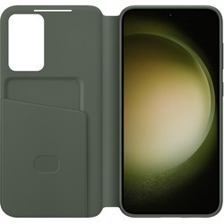 Чехлы для мобильных телефонов Samsung Smart View Wallet Case for Galaxy S23+ (зеленый)