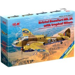 Сборные модели (моделирование) ICM Bristol Beaufort Mk.IA (1:48)