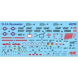 Сборные модели (моделирование) ICM Cessna O-2A Skymaster (1:48)