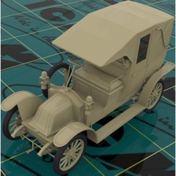Сборные модели (моделирование) ICM Taxi de la Marne (1914) (1:35)