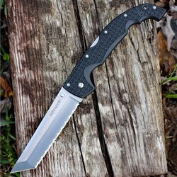 Ножи и мультитулы Cold Steel Voyager XL Tanto Serrated 10A