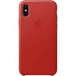 Чехлы для мобильных телефонов ArmorStandart Leather Case for iPhone X/XS (красный)