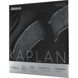 Струны DAddario Kaplan Vivo Viola Long Scale Medium