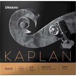 Струны DAddario Kaplan Double Bass String Set 3/4 Light