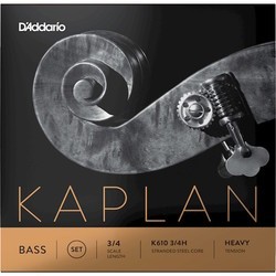 Струны DAddario Kaplan Double Bass String Set 3/4 Heavy