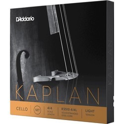 Струны DAddario Kaplan Cello Strings Set 4/4 Light