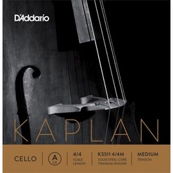 Струны DAddario Kaplan Cello A String 4/4 Medium