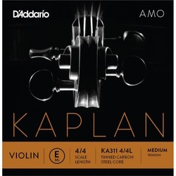 Струны DAddario Kaplan Amo Violin E String 4/4 Medium