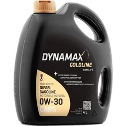 Моторные масла Dynamax Goldline Longlife 0W-30 4L