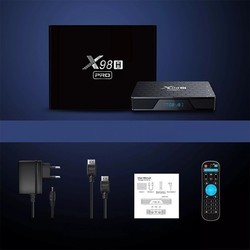 Медиаплееры и ТВ-тюнеры Android TV Box X98H Pro 64 Gb