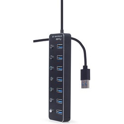 Картридеры и USB-хабы Gembird UHB-U3P7P-01