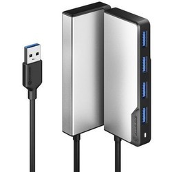 Картридеры и USB-хабы ALOGIC USB-C Fusion SWIFT 4-in-1 Hub