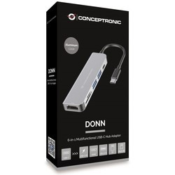 Картридеры и USB-хабы Conceptronic DONN02G