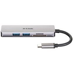Картридеры и USB-хабы D-Link DUB-M530