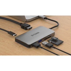 Картридеры и USB-хабы D-Link DUB-M610
