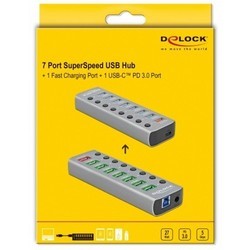 Картридеры и USB-хабы Delock 63264