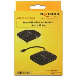 Картридеры и USB-хабы Delock 65529