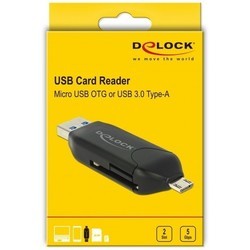 Картридеры и USB-хабы Delock 91734