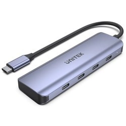 Картридеры и USB-хабы Unitek uHUB Q4 Next 4 Ports USB-C Hub