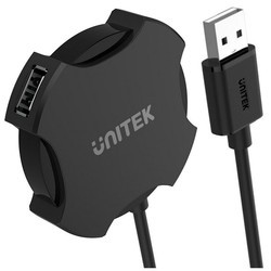 Картридеры и USB-хабы Unitek 4 Ports USB 2.0 Hub with 360° Design