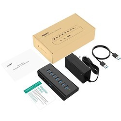 Картридеры и USB-хабы AUKEY CB-H3