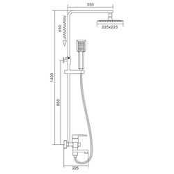 Душевые системы Frap H24 F2420