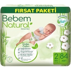 Подгузники (памперсы) Bebem Natural 2 / 84 pcs