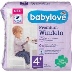 Подгузники (памперсы) Babylove Premium 4 Plus / 38 pcs