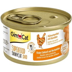 Корм для кошек GimCat ShinyCat Superfood Chicken with Carrot 70 g