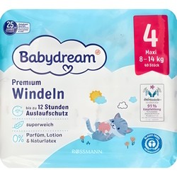 Подгузники (памперсы) Babydream Premium 4 / 40 pcs