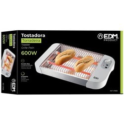 Тостеры, бутербродницы и вафельницы EDM 7636