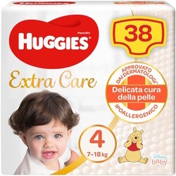 Подгузники (памперсы) Huggies Extra Care 4 / 38 pcs