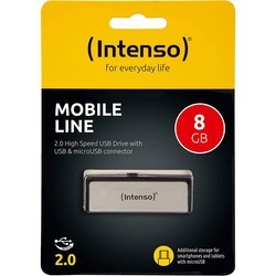 USB-флешки Intenso Mobile Line 8&nbsp;ГБ