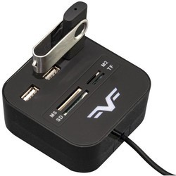 Картридеры и USB-хабы Frime FHC-AllinOne3p2B