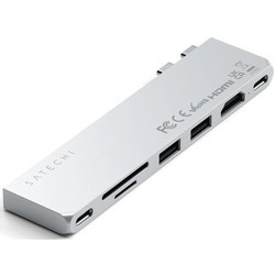 Картридеры и USB-хабы Satechi Pro Hub Slim (черный)