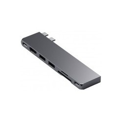 Картридеры и USB-хабы Satechi Pro Hub Slim (серый)