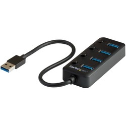 Картридеры и USB-хабы Startech.com HB30A4AIB