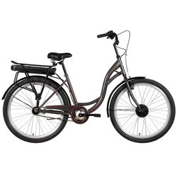 Велосипеды Dorozhnik Aquamarine 350 W 2022 (черный)