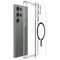 Чехлы для мобильных телефонов Spigen Ultra Hybrid OneTap Metal Ring (MagFit) for Galaxy S23 Ultra
